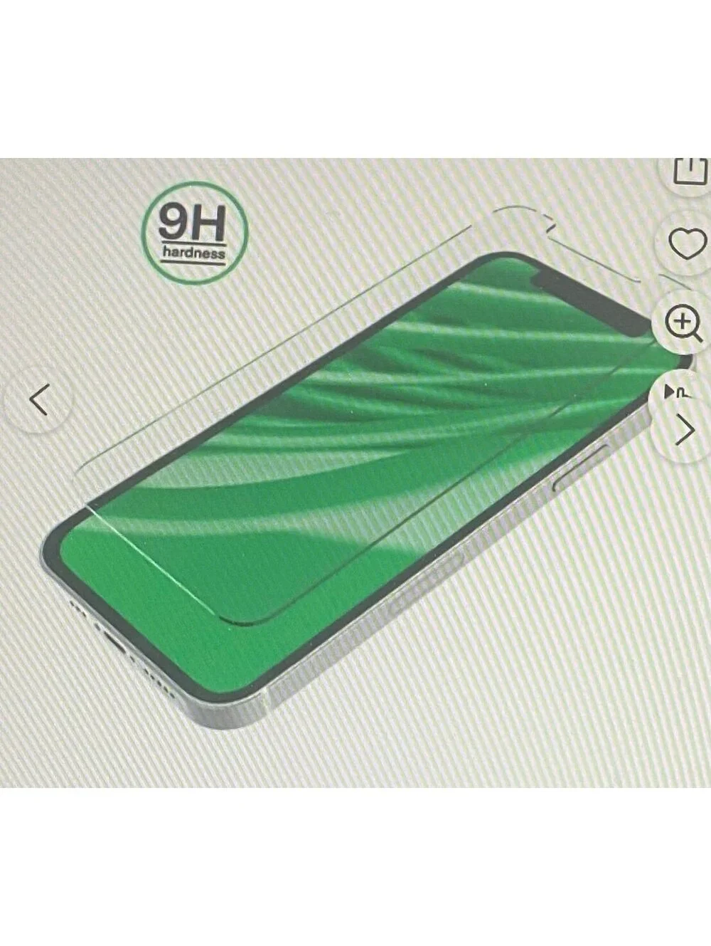 Onn Tempered Glass Screen Protector for iPhone 12/12 Pro